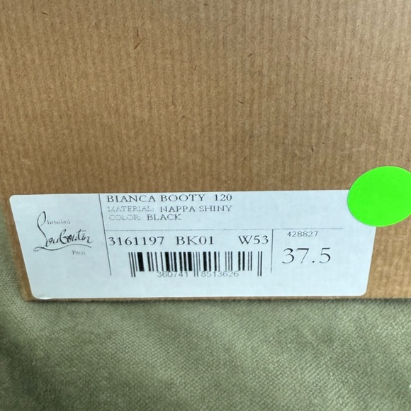 Authentic Christian Louboutin Black Booties - Picture 2 of 3